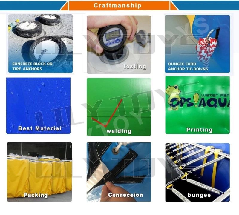 Inflatable Commercial Floating Water Park Mini Inflatable Water Park