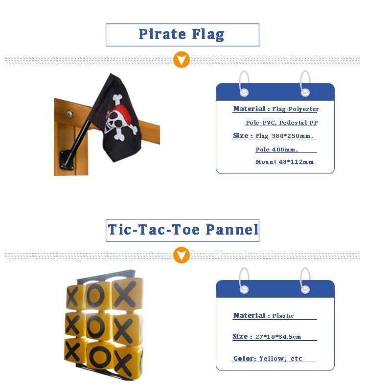Plastic Small Pirate Binoculars Toy for Children