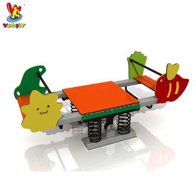 Park Plastic Seesaw Cheap Kids Outdoor Play Equipment