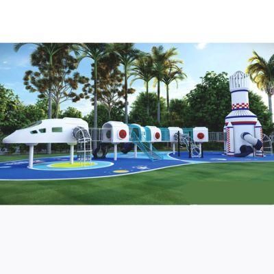 New Outdoor Kids Playground Equipment Space Series Park Slide Yq56