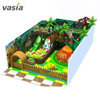 Vasia Small Jungle Theme Children Indoor Playground Volcano Slide