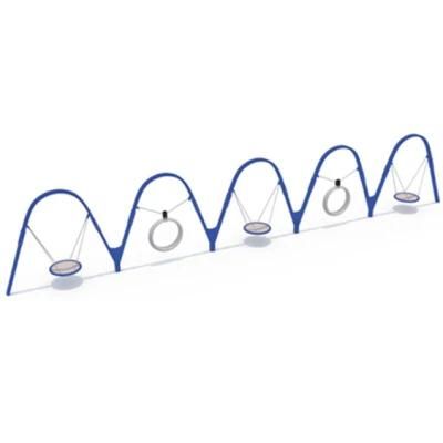 Customized Kids Outdoor Playground Swing Set Park Equipment Yq97