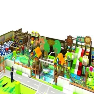 2016 Lovely Castle Coconut Tree &amp; Water Bed Indoor Children Playground