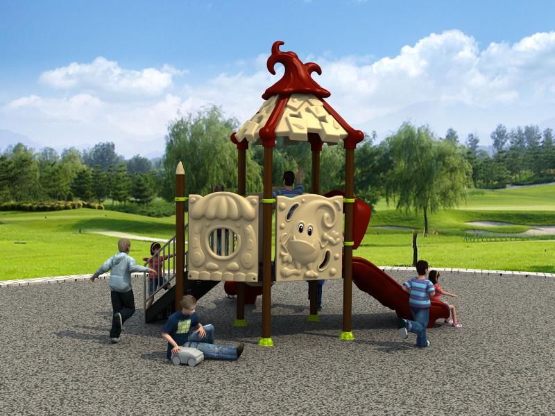 Magic House Serie Outdoor Playground Park Amusement Equipment Slide