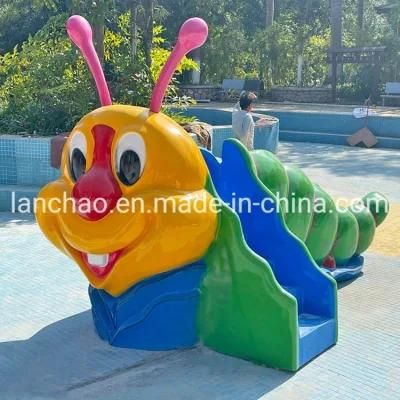 Water Park Playground Small Fiberglass Slide for Kids