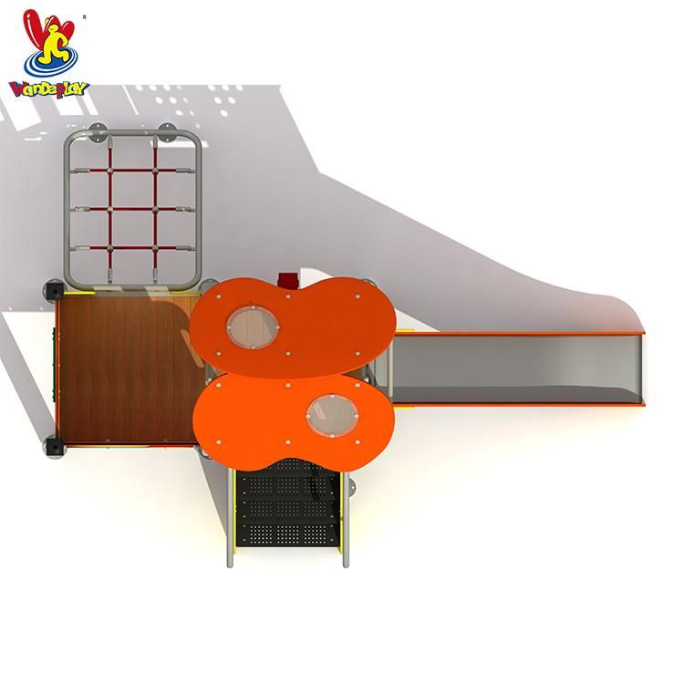 GS TUV Standard Amusement Park Playsets Kindergarten Kids Toy Children Slide Games Equipment Outdoor Wood Playground