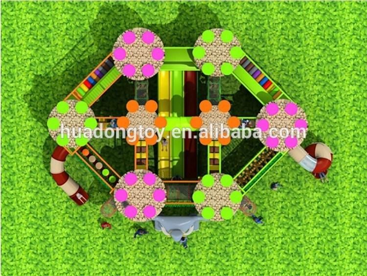 Wooden Indoor Soft Playground, Cheap Soft Play Equipment, Children Play Area Equipment