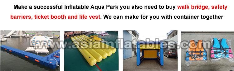 Water Playground Inflatable Sports Water Park Aqua Park with Obstacle Courses