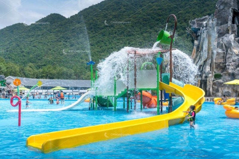 Commercial Fiberglass Water Park for Kids Adult