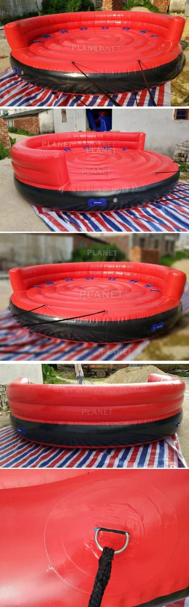Water Toys Towable Inflatable Flying Disco Boat Crazy UFO