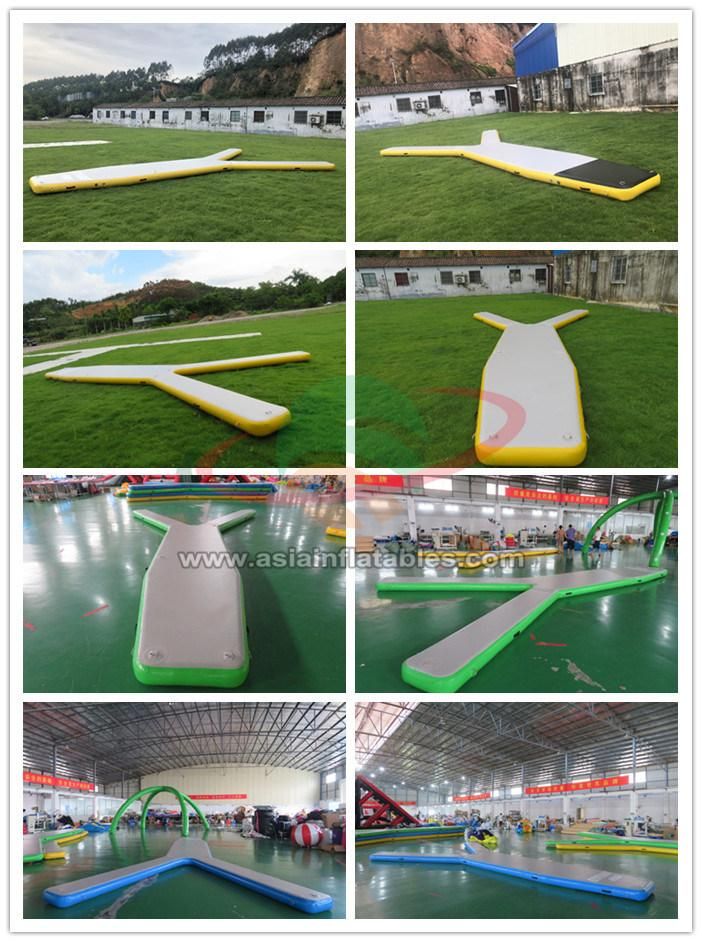Inflatable Y Pontoon, Inflatable Y Model Pontoon, Floating Dock