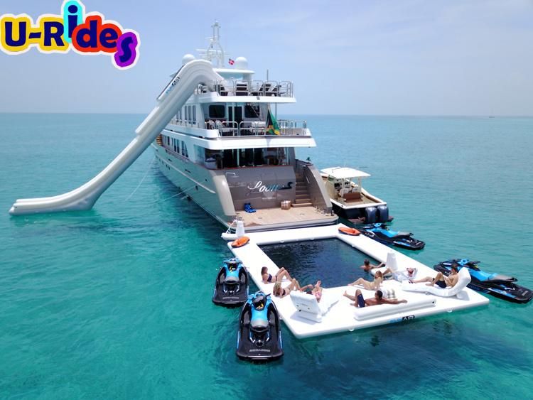 OEM Pool Inflatable swimming pool floating mat for water sports