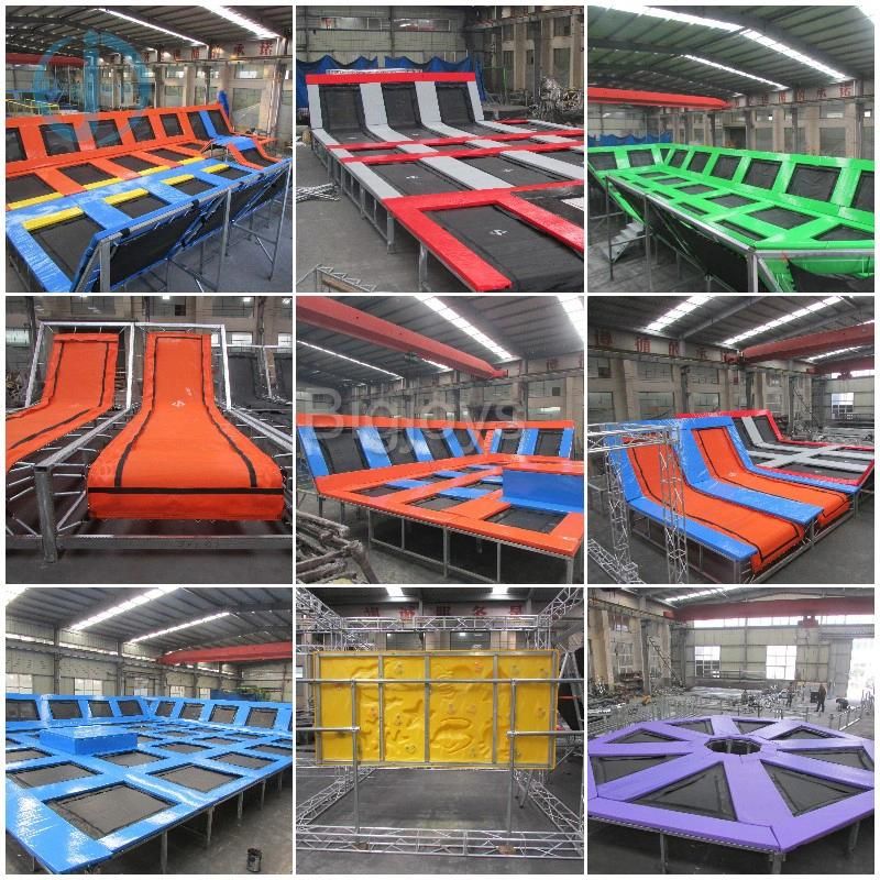 Chinese Manufactory Customised Size Design New Design Trampoline Park for Sales