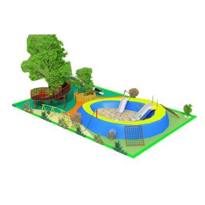 Outdoor Kids Playground Equipment for Amusement Park with Slide