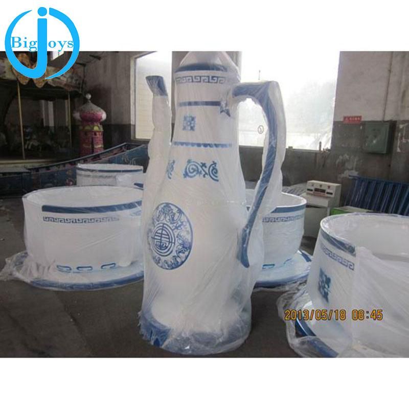 Amusement Park New Kiddie Coffee Cup Rides Game for Sale