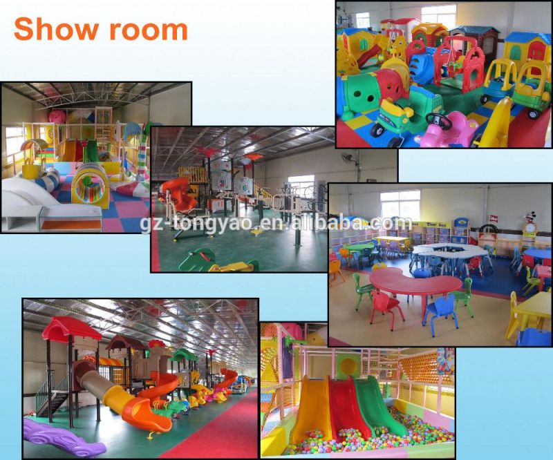 Outdoor Plastic Tunnels Playground Equipment, Children Playground Tube Spiral Slides