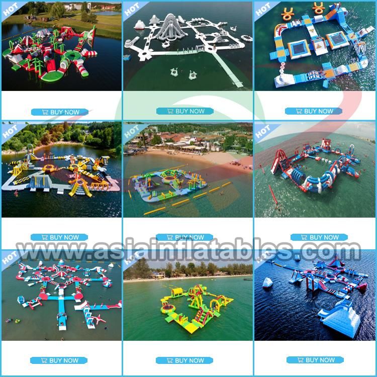 Water Entertainment Inflatable Aqua Park Water Obstacle Course Floating Sea Water Park