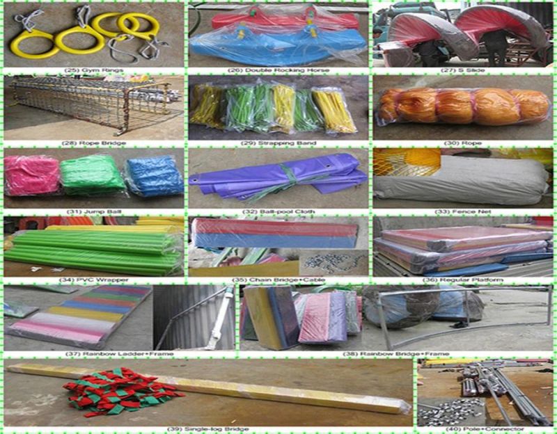 Many Function Indoor Play Structure and Amusement Park Playground (TY-130317A)