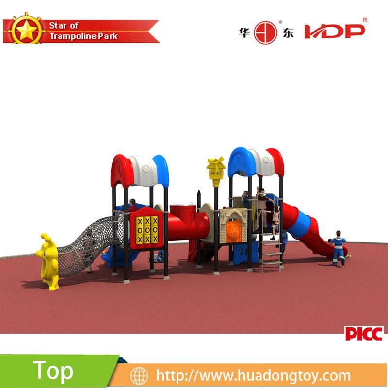 New Design Custom Plastic Amusement Park Slide Outdoor Playground for Kids Amusement