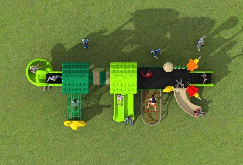Hottest Selling Anti-Fade Outdoor Children Fitness Equipment Slide