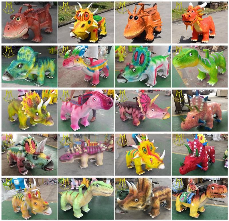 Hansel Dinosaur Park Electric Walking Animal Scooter Ride on Dinosaur