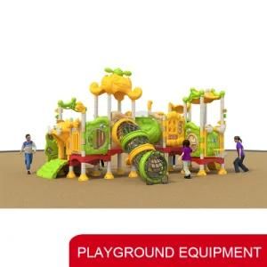 Colorful Plastic Commercial Magic Playhouse Game Outdoor Slide Playground