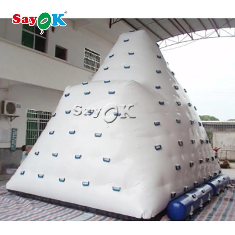 Inflatable Giant Iceberg Water Climbing Mountain for Water Park