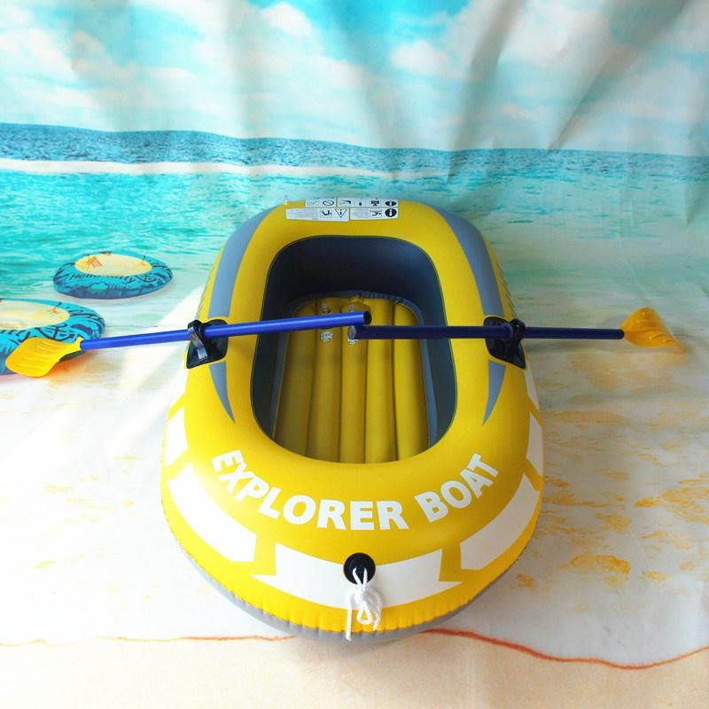 River Lake Luxury DIY PVC TPU 2 Persons 2m Inflatable Boat Inflatable Dinghy