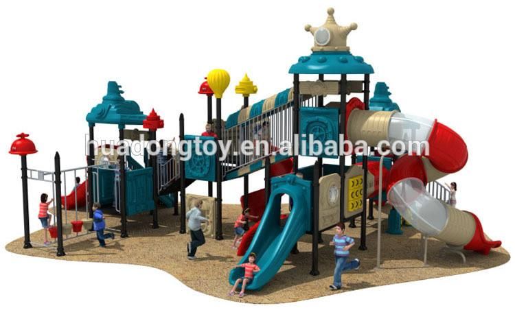 Custom Entertainment Funny Outdoor Playground Kids Plastic Slide