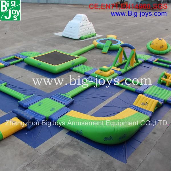 CE Certificate Inflatable Water Toys Game / Inflatable Outdoor Water Theme Park Supplier