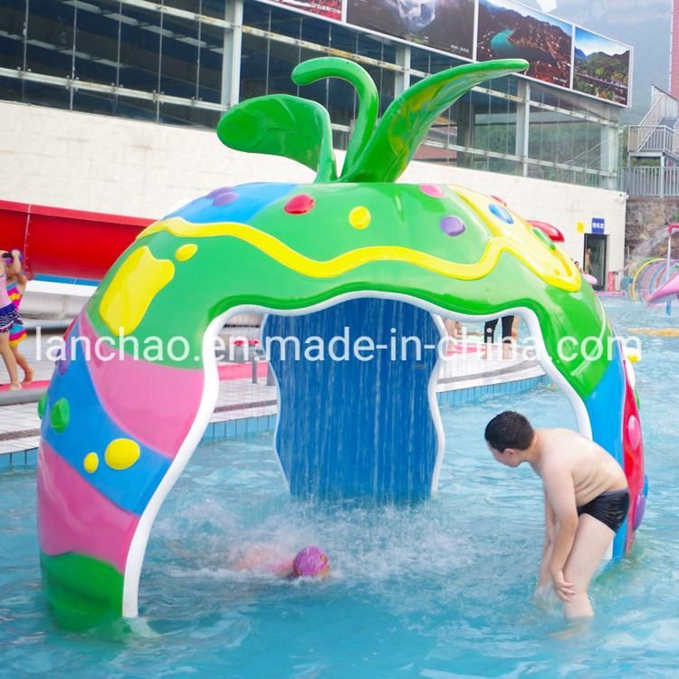 Fiberglass Play Equipment Water Spray Park