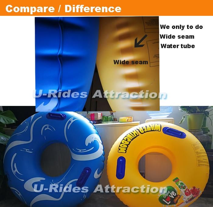 Wholesale inflatable water toy inflatable water tube swimming ring water raft for lazy river