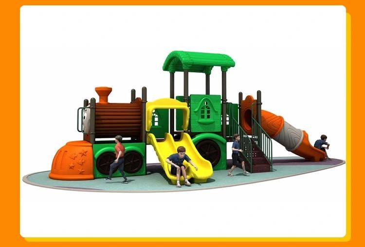 Ce Certificated Outdoor Playground Amusement Park Children Kindergarten Plastic Slide Toys