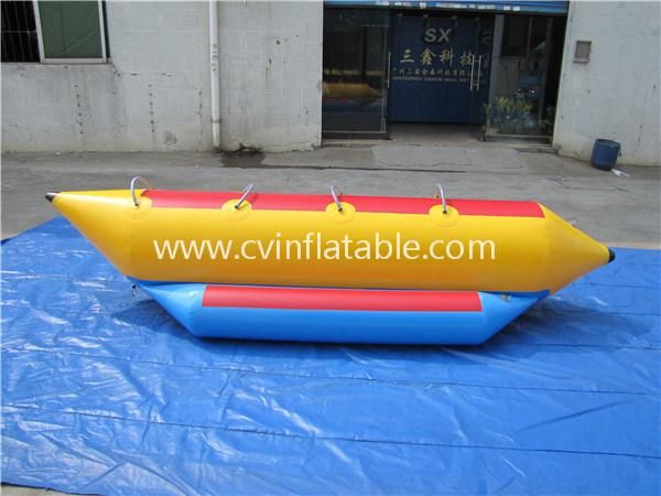 3 Persons Inflatable Leisure Banana Boat Water Game