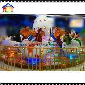 Lifting and Rotating Helicopter Dinosaur Ride for Amusement Park