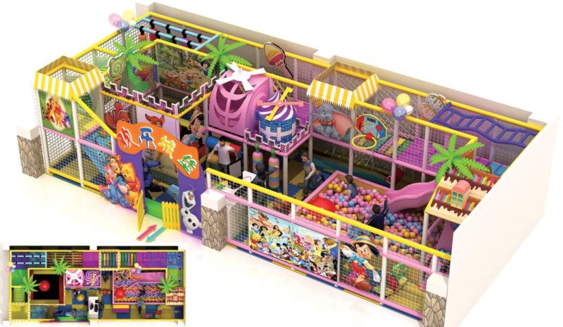 Candy Theme Amusement Park Indoor Playground (TY-14023)