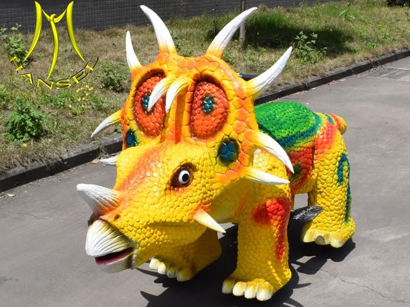 Hansel Electric Walking Ride on Dinosar Car for Amusement Park