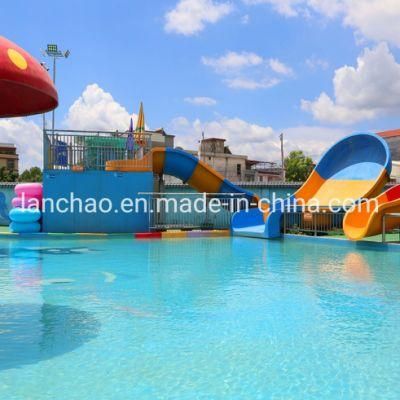 Fiberglass Aqua Park Water Slide Boomerango Equipment for Family