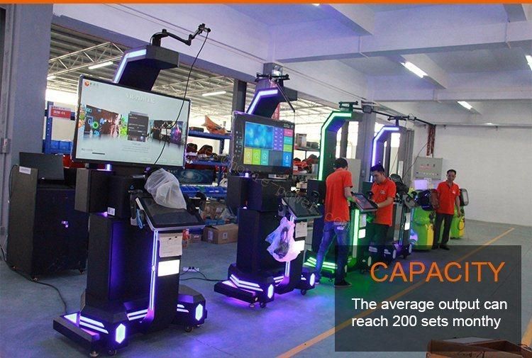 High Quality Interactive 9d Vr Gatlin Shooting Arcade Game Machine