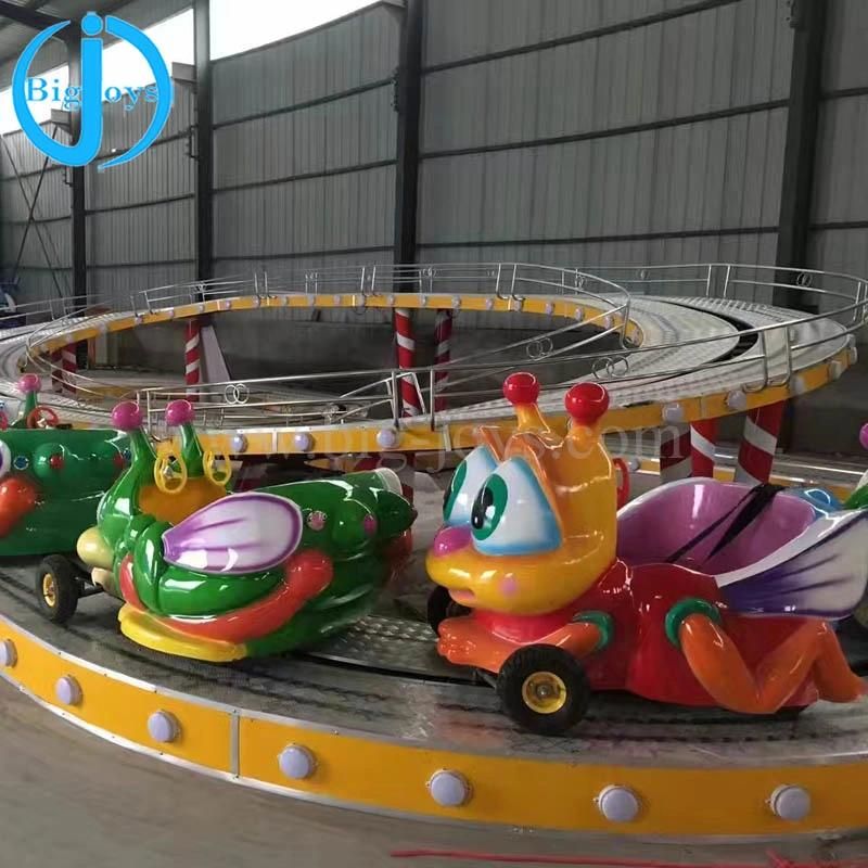 Outdoor Amazing Amusement Park Electric Tram Train Rides Mini Shuttle for Kids