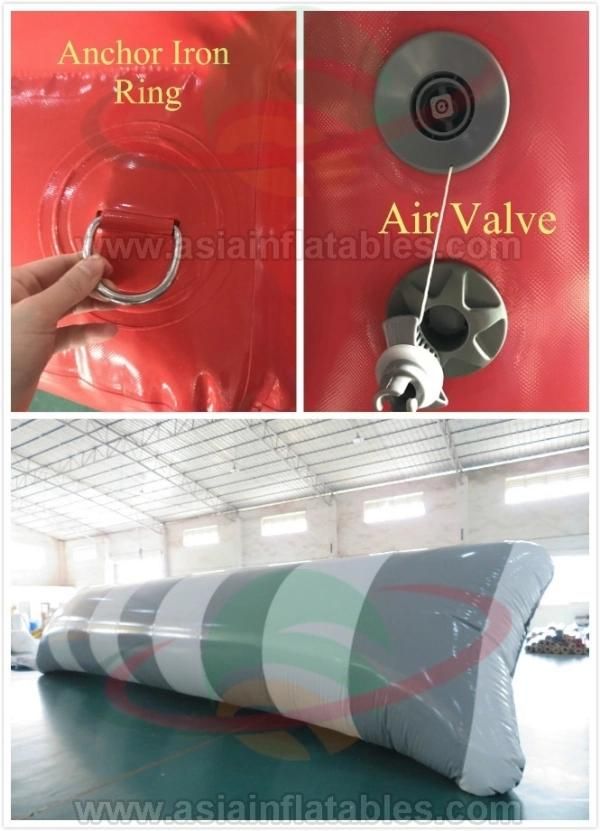 PVC Tarpaulin Inflatable Water Blob, Inflatable Water Jumping Pillow