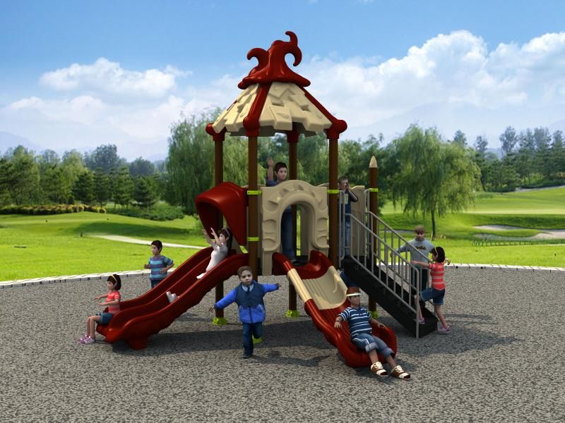 Magic House Serie Outdoor Playground Park Amusement Equipment Slide