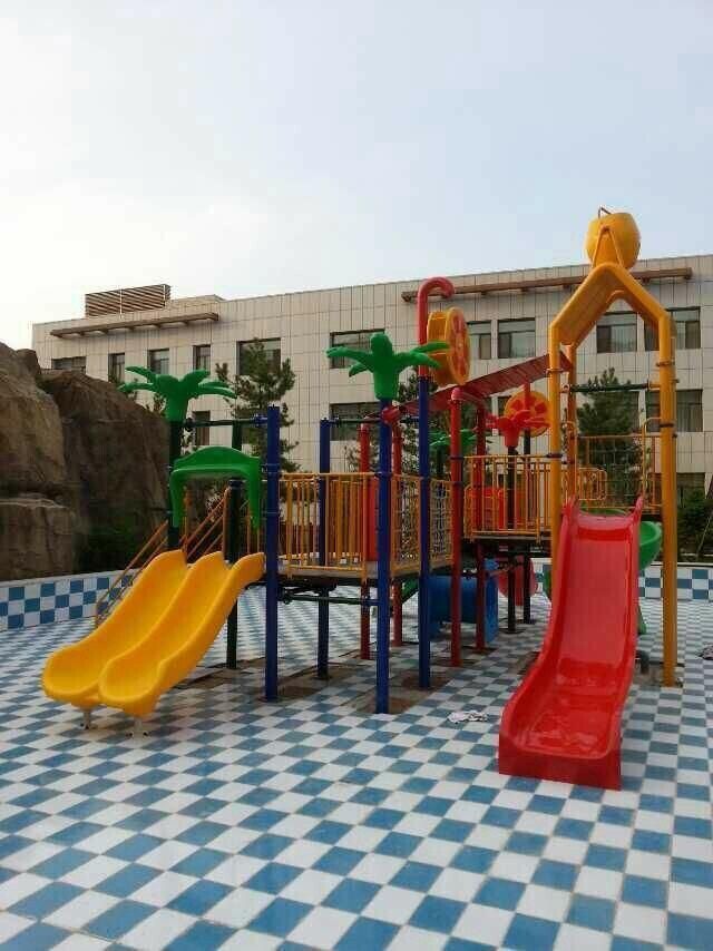 Colorful Multifunction Steel Tube Water Park
