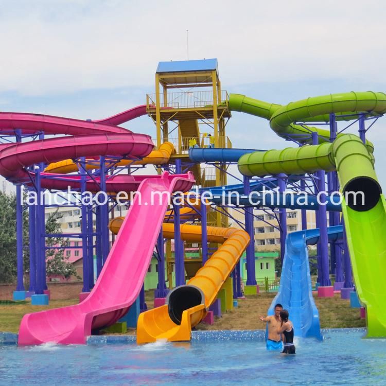 Customizable Theme Park Slide Water Amusement Equipment