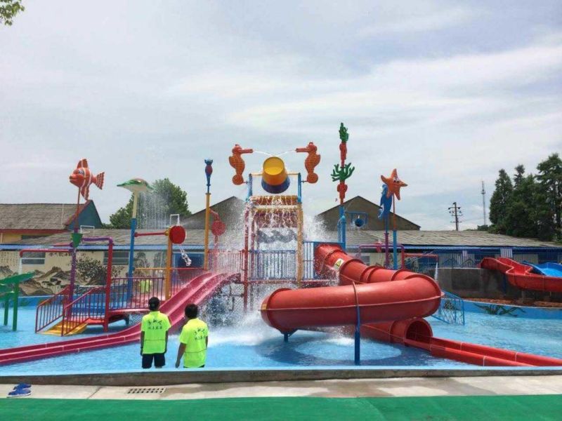 Colorful Funny Playground Water Slides Use for Swimming Pool (TY-17524)