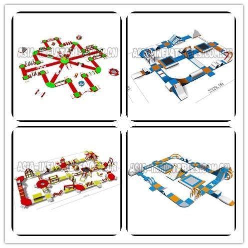 Best Selling Inflatable Water Park Inflatable Floating Water Park for Resort
