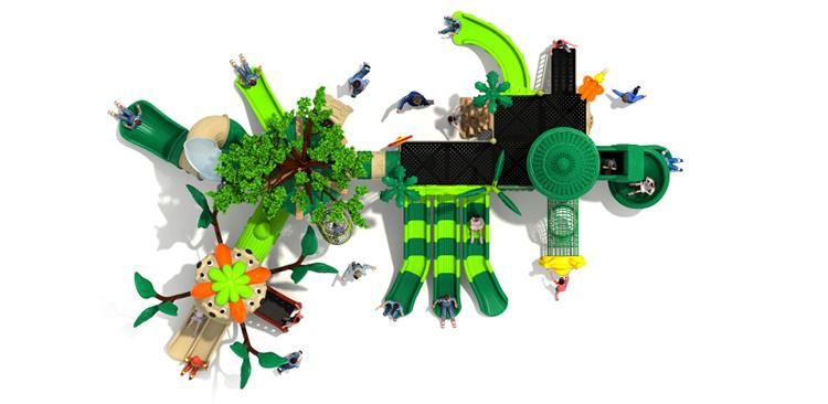 Professional Large School Outdoor Playground Equipment for Sale
