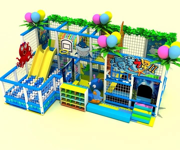 Indoor Adventure Playground with Millions Balls