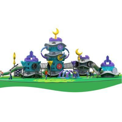 Farm Park Slide Climbing Adventure Equipment Outdoor Kids Playground Ym41