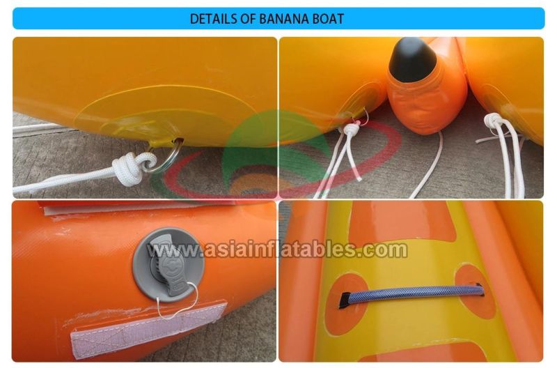 Hot PVC High Speed Inflatable Water Banana Boat with Factory Price